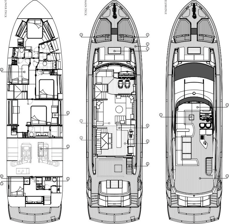Sunseeker 76, 2024. Listing image